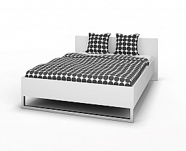 Posteljni okvir Oria, ležišče 160x200 Barva bela