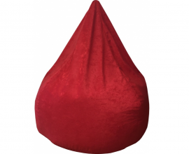 Sedalna vreča XXL 01, barva rdeča,volumen 250 litrov