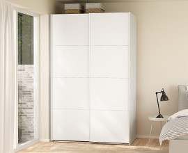Omara Berg 2 vrata, 5 polic, 138,5 cm Barva bela, po naročilu