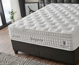 Vzmetnica žepkasto vzmetenje Elegance Luxory Ediction 38 cm 180x200, SREDNJE TRDA