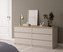 Predalnik Nantes 25, Barva Cashmere,divji hrast, po naročilu