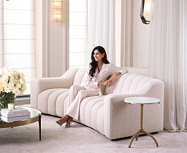 Trosed Padova, Barva bež / VZMETENO, po naročilu