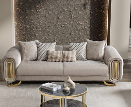 Trosed Maxi Romeo, Barva bež, zlata / VZMETENO, po naročilu