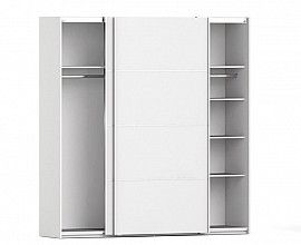 Omara Verona 2 vrata, 5 polic, 180 cm Barva bela