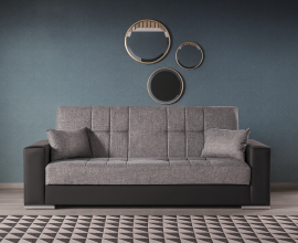 Trosed Vienna Barva siva, črna / VZMETENO