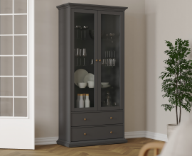 Vitrina Florence 41 Barva siva, po naročilu