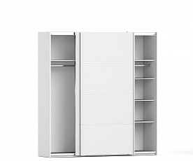 Omara Verona 2 vrata, 5 polic, 180 cm Barva bela