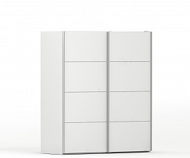 Omara Verona 2 vrata, 5 polic, 180 cm Barva bela