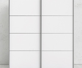 Omara Verona 2 vrata, 5 polic, 180 cm Barva bela