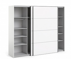 Omara Verona 2 vrata, 10 polic, 242 cm Barva bela