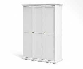 Omara Florence, 3 Vrata 138 cm, Barva bela