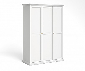 Omara Florence, 3 Vrata 138 cm, Barva bela