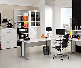Pisalna Miza Prima Professional 04 Barva Bela + predalnik Mirage BREZPLAČNO, po naročilu