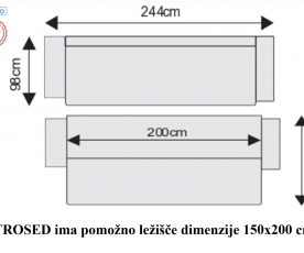 Trosed Lia Barva Bež  / VZMETENO