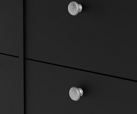 Predalnik Amalfi 01 Barva črna
