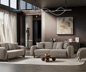 Trosed Belize, Barva kapučino / VZMETENO, po naročilu