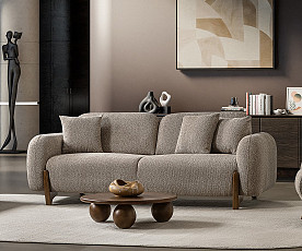 Dvosed Belize, Barva kapučino / VZMETENO, po naročilu