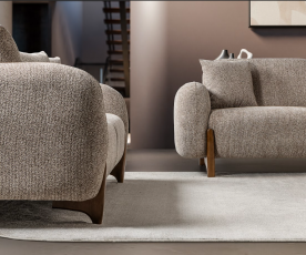 Sedežna garnitura 3+2 Belize, Barva Kapučino / VZMETENO, po naročilu