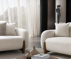 Trosed Belize, Barva bež / VZMETENO, po naročilu