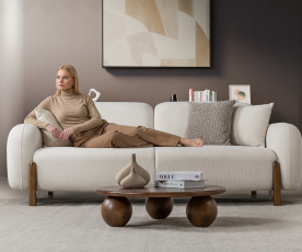 Trosed Belize, Barva bež / VZMETENO, po naročilu