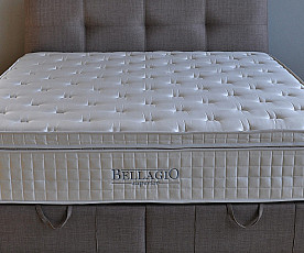 Vzmetnica žepkasto vzmetenje Royalty Bellagio LATEX 36 cm, 90x200 SREDNJE TRDA.