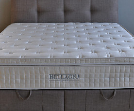 Vzmetnica žepkasto vzmetenje Royalty Bellagio LATEX 36 cm, 160x200 SREDNJE TRDA