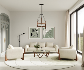 Trosed Capri, Barva bež / VZMETENO, po naročilu