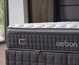 Vzmetnica žepkasto vzmetenje Carbon 31 cm 160x200, SREDNJE TRDA