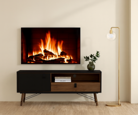 TV element Cordoba 06 Barva črna, oreh, po naročilu