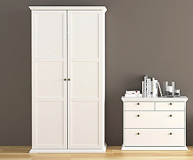 Omara Florence, 2 Vrata 96 cm, Barva bela