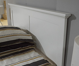 Komplet spalnica Florence 160x200, Barva bela , klasik