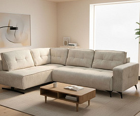 Sedežna garnitura Izola Barva bež leva ali desna postavitev / VZMETENO, po naorčilu