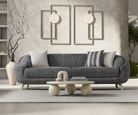 Dvosed Maxi Jesse, Barva bež / VZMETENO, po naročilu