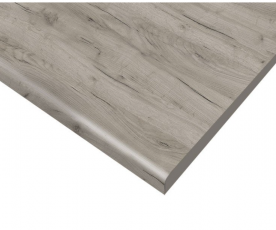 Kuhinjski blok Kensington 320 cm, Barva sivi hrast. beli hrast