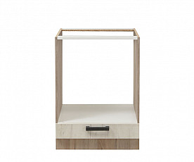 Kuhinjski blok Kensington 320 cm, Barva sivi hrast. beli hrast