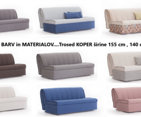 Dvosed CLIC 140 Koper, Barva rjava