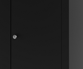 Omara Lexington 3 Vrata 126 cm, Barva siva