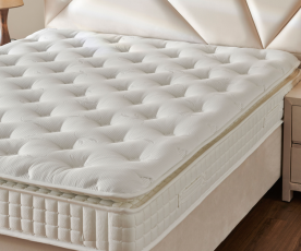 Boxspring postelja Linea, Komplet z dvižnim dnom, predalom in vzmetnico 180x200 , Barva bež
