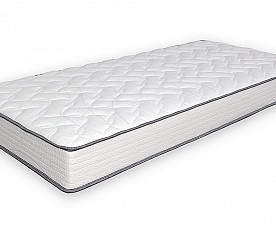 KOMPLET Z VZMETNICO: Postelja z dnom in vzmetnico VALENCIA 180x200 cm, Barva Siva