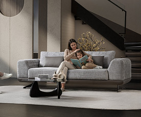 Dvosed Maxi Milano, Barva siva / VZMETENO, po naročilu