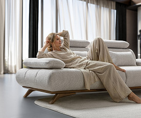 Trosed Monza, Barva bež / VZMETENO, po naročilu