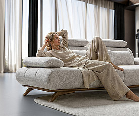 Sedežna garnitura 3+2 Monza, Barva bež / VZMETENO