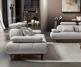 Dvosed Monza, Barva bež / VZMETENO, po naročilu