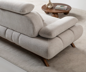 Dvosed Monza, Barva bež / VZMETENO, po naročilu