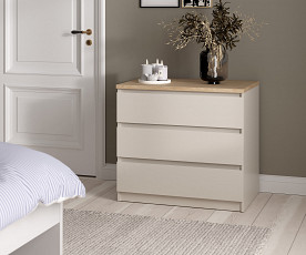 Predalnik Nantes 55, Barva Cashmere, divji hrast, po naročilu
