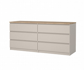 Predalnik Nantes 25, Barva Cashmere,divji hrast, po naročilu