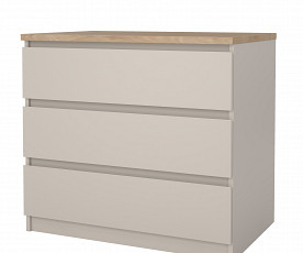 Predalnik Nantes 55, Barva Cashmere, divji hrast, po naročilu