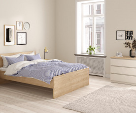 Predalnik Nantes 55, Barva Cashmere, divji hrast, po naročilu