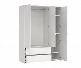 Omara Next 3v+ 2pr 148,6 cm ,Barva bela, po naročilu