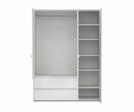 Omara Next 3v+ 2pr 148,6 cm ,Barva bela, po naročilu